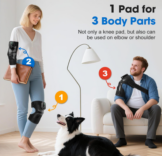 Masajeador de rodilla con calefactor