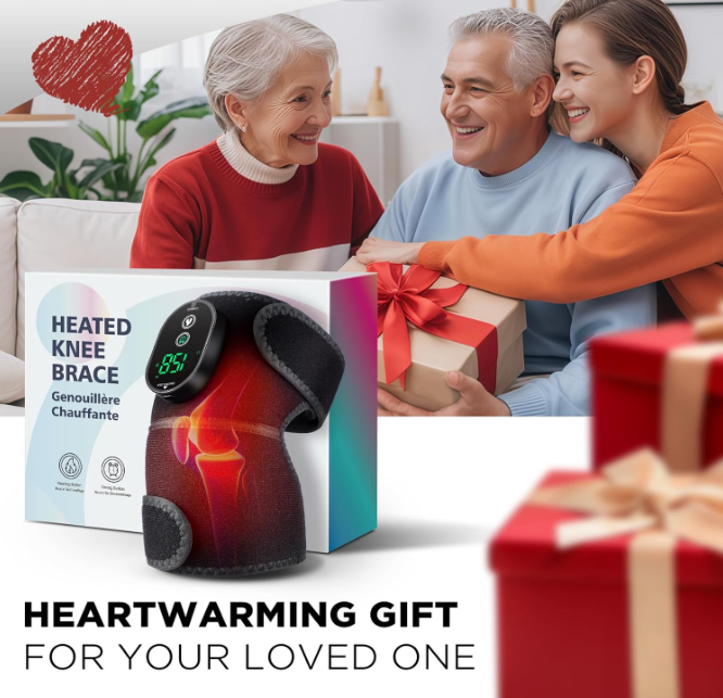 Masajeador de rodilla con calefactor